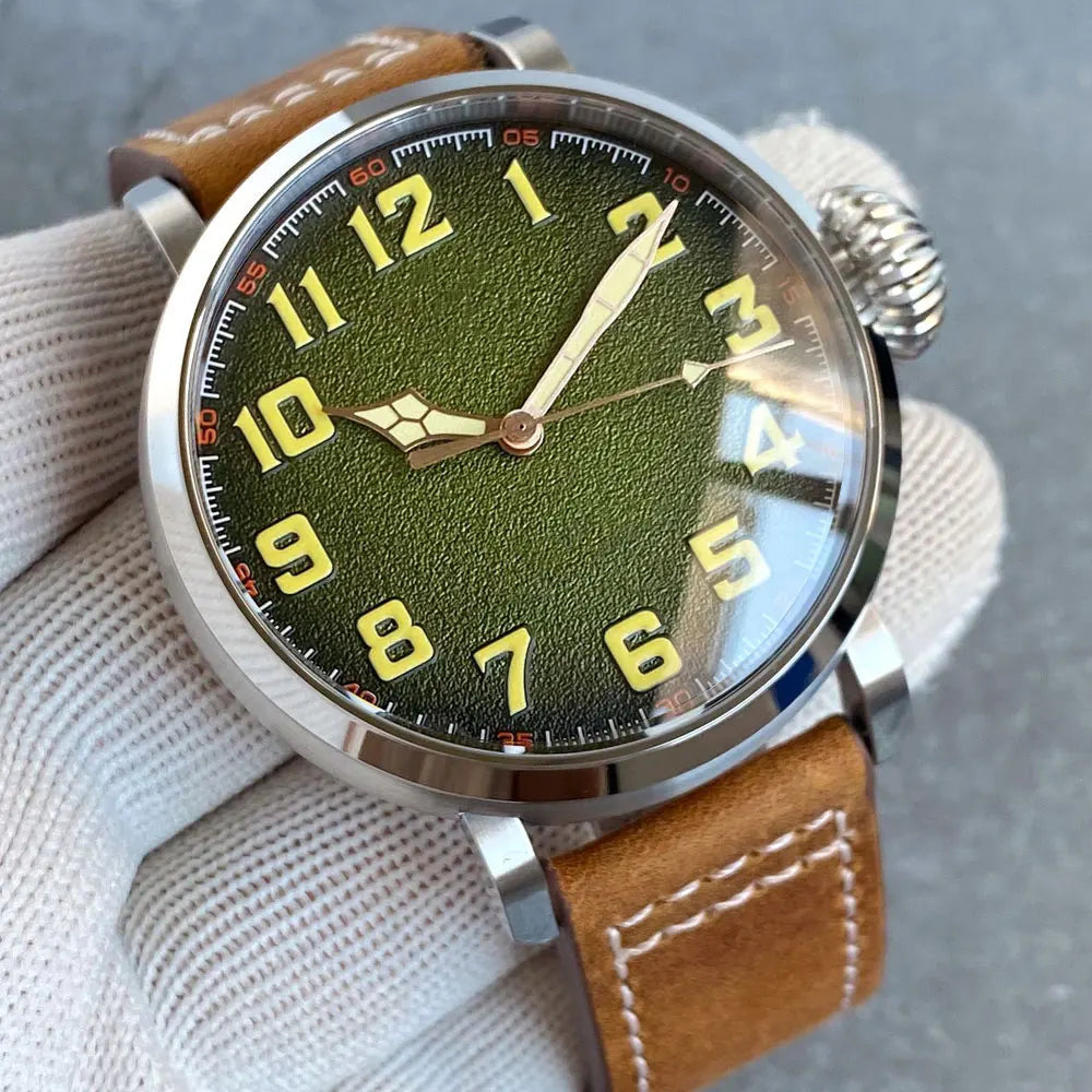 Tandorio TD125B NH35 / PT5000 47mm Big Face 10ATM CUSN8 Solid