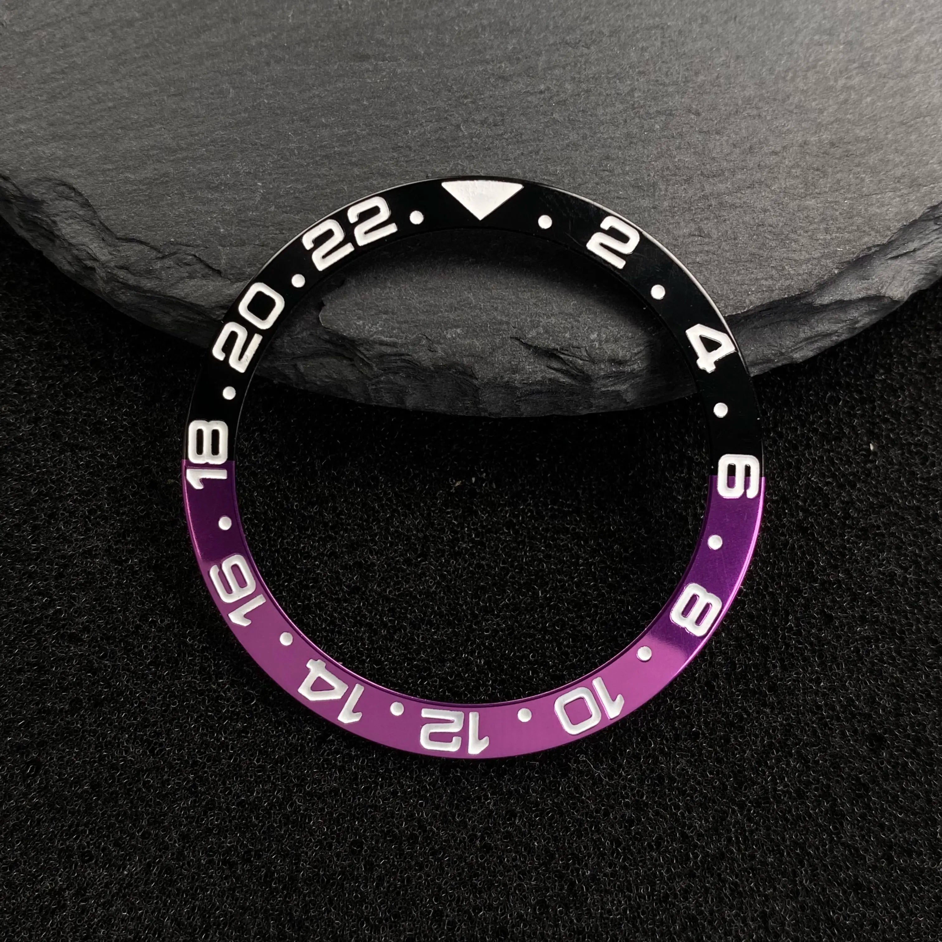 Submariner Bezel NH35 38mm bezel insert red Hands Watch Hands Blue Green Luminous Red Green Blue Hands For NH35/36/4R/7S Movement Watches Parts