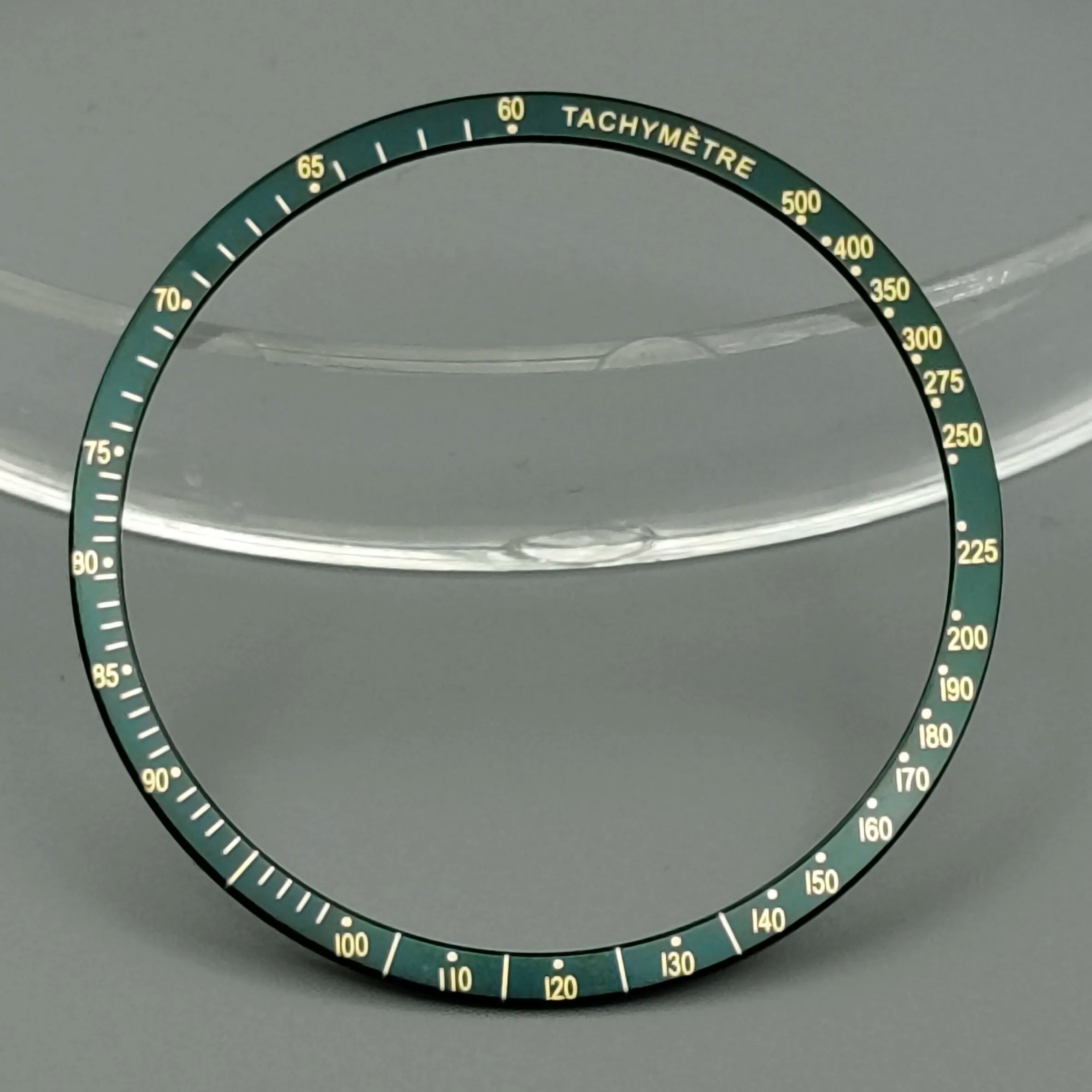 Speed Master Case 40mm VK63 Silver Watch Case Blue Green Black Silver Insert With Coated Glass For VK63 Quartz Chronograph Movement Steel Bracelet