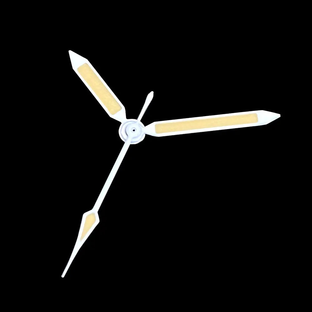 Non-Radiation 50-FATHOMS Watch Dial Parts 29mm for NH35 PT5000 Green Luminous Case Parts Sterile Nologo Hand Set for Dive Watch