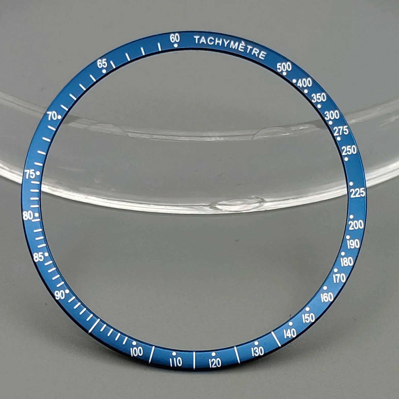 Speed Master Case 40mm VK63 Silver Watch Case Blue Green Black Silver Insert With Coated Glass For VK63 Quartz Chronograph Movement Steel Bracelet