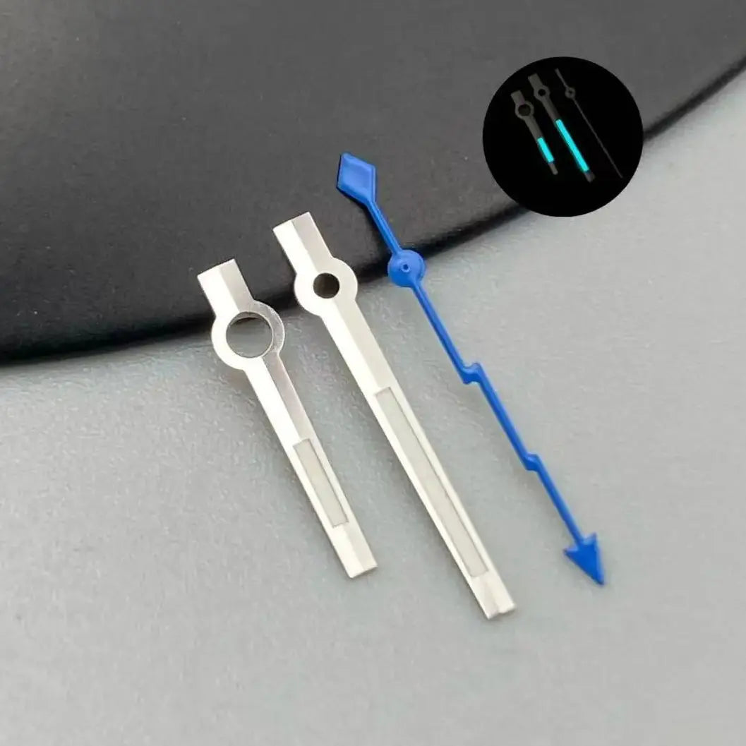 28.5mm NH35 Dial Roman numerals White Vintage No logo Single calendar Fit NH35 NH36 Movement Watch Dial Accessories