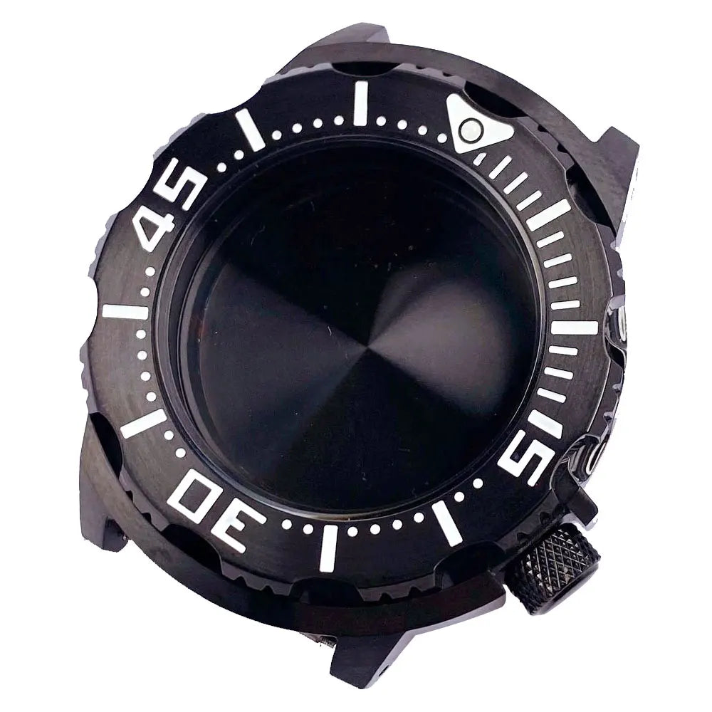 42mm Monster Watch Case Stainless Steel Bracelet Sapphire Crystal 20ATM NH35 NH36 pt5000 eta2824 sW200 Automatic 3.8 Crown 120click