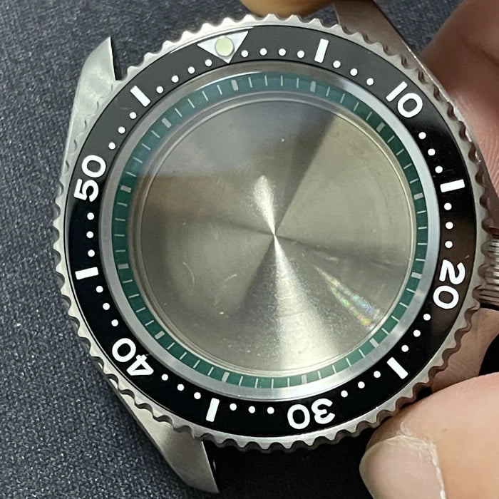 Heimdallr 40mm Titanium Diver Watch Case For NH35 NH36 Movement Sapphire SKx007 style 20bar