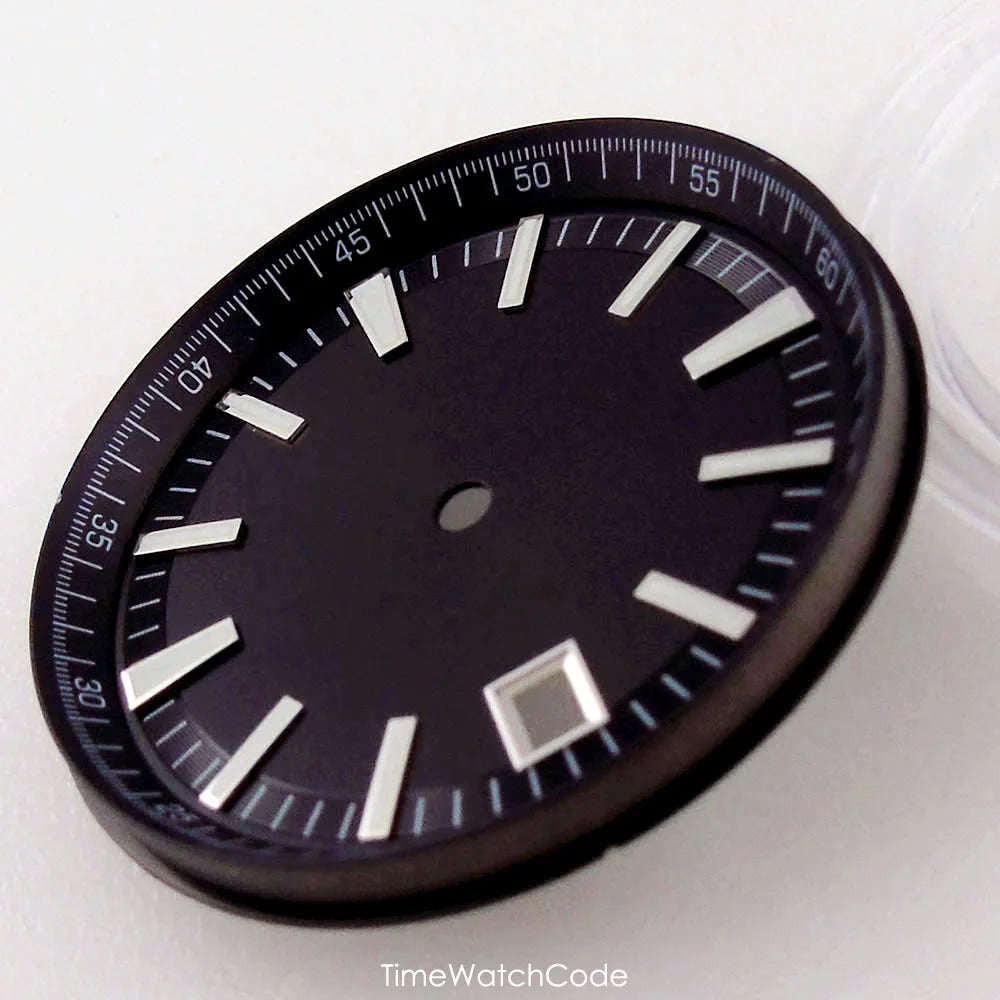 33mm Luminous Watch Dial for Overseas Men Watch Modified Accessories Fit for NH35 NH36 NH38 4R35 4R36 Automatic Movement