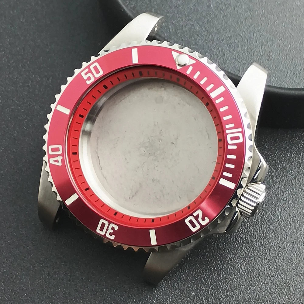 40.5mm Submariner Case GMT with Chapter Ring for NH34 NH35 NH36 Movement Sapphire 10ATM