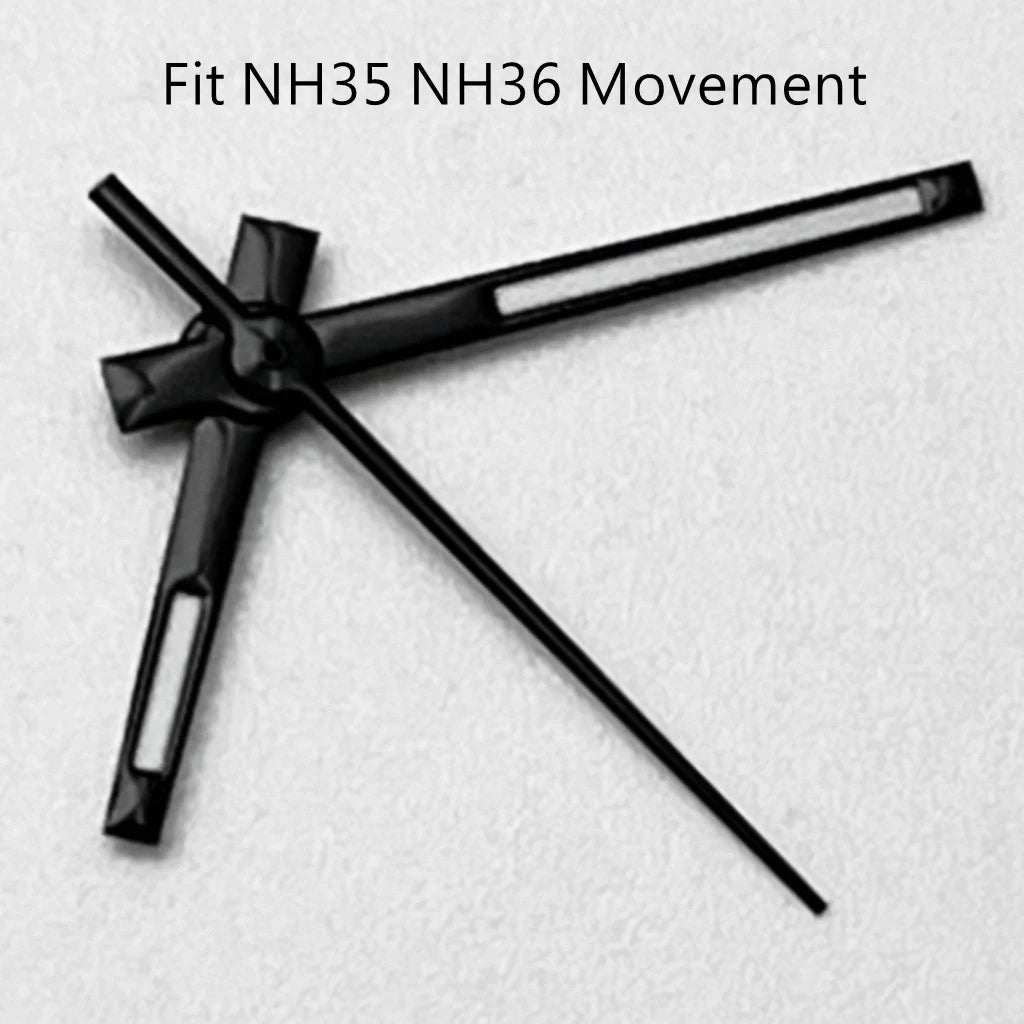 NH35 Silver/Rose gold Watch Luminous Hands Fit NH35 NH36 ETA2836 2824 DG2813 3804 Miyota8215 8205 821A Movement Automatic