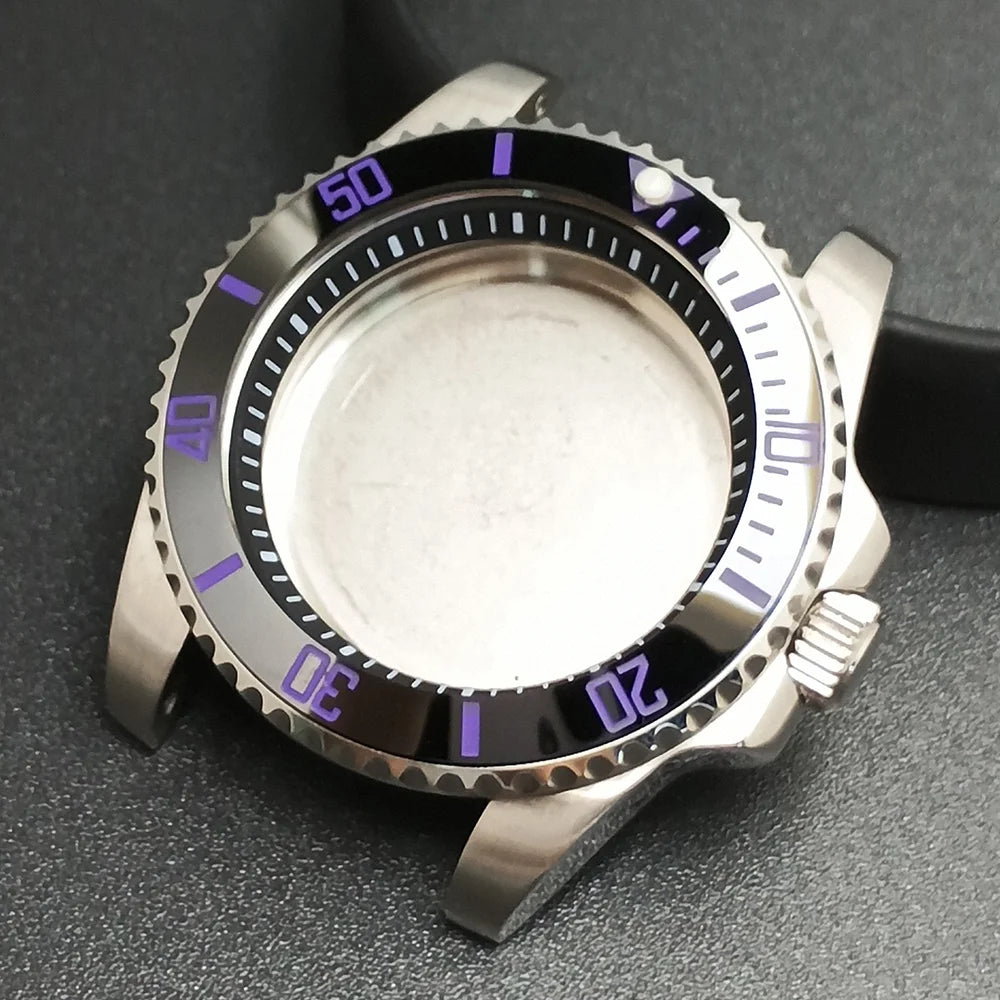 40.5mm Submariner Case GMT with Chapter Ring for NH34 NH35 NH36 Movement Sapphire 10ATM