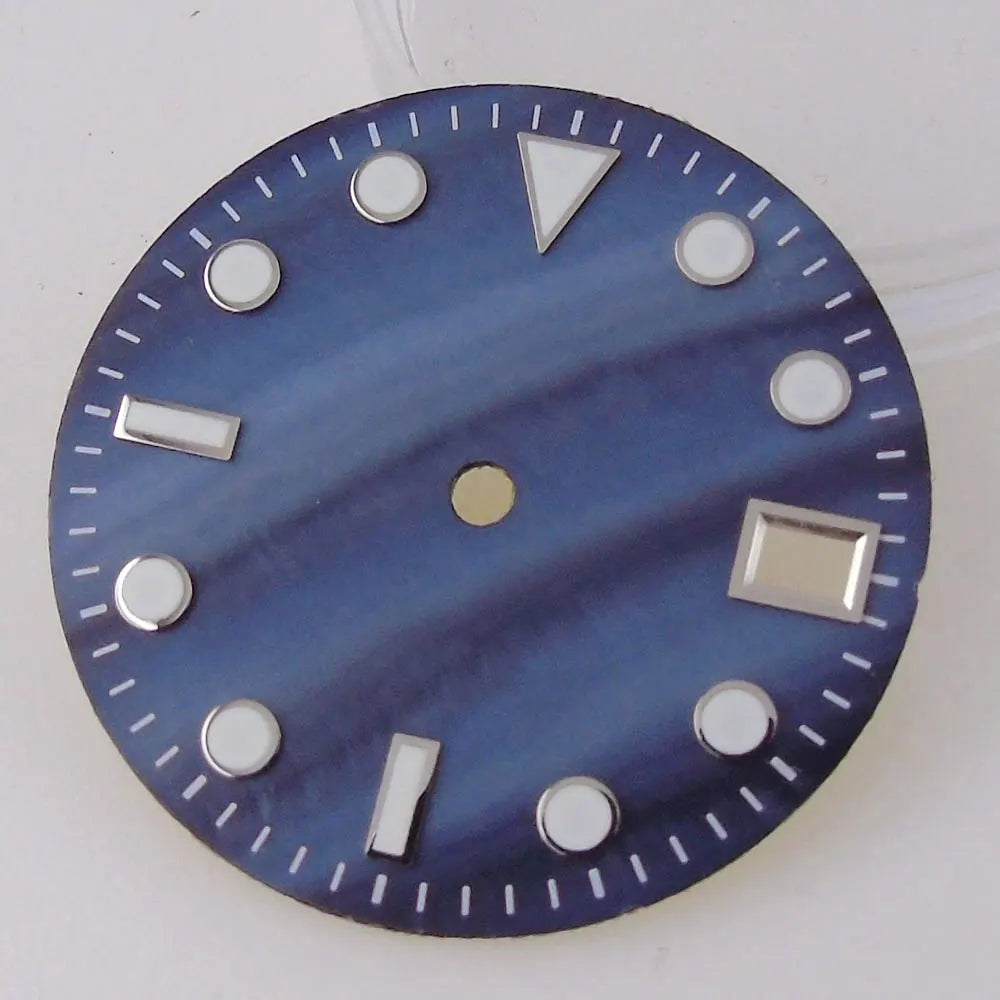 SUB MOP Watch Dial 29mm para sa NH 35 NH 36 D iver na Mga Bahagi ng Relo Itim/Kahel/Puti 3.8/3 dial feet Berde Luminous