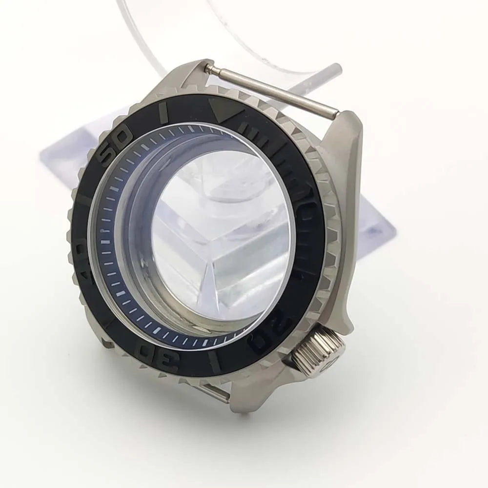 Yacht Master Case 42MM for NH35 NH36 Movement Sapphire crystal stainless steel case Watch Accessories SKX007