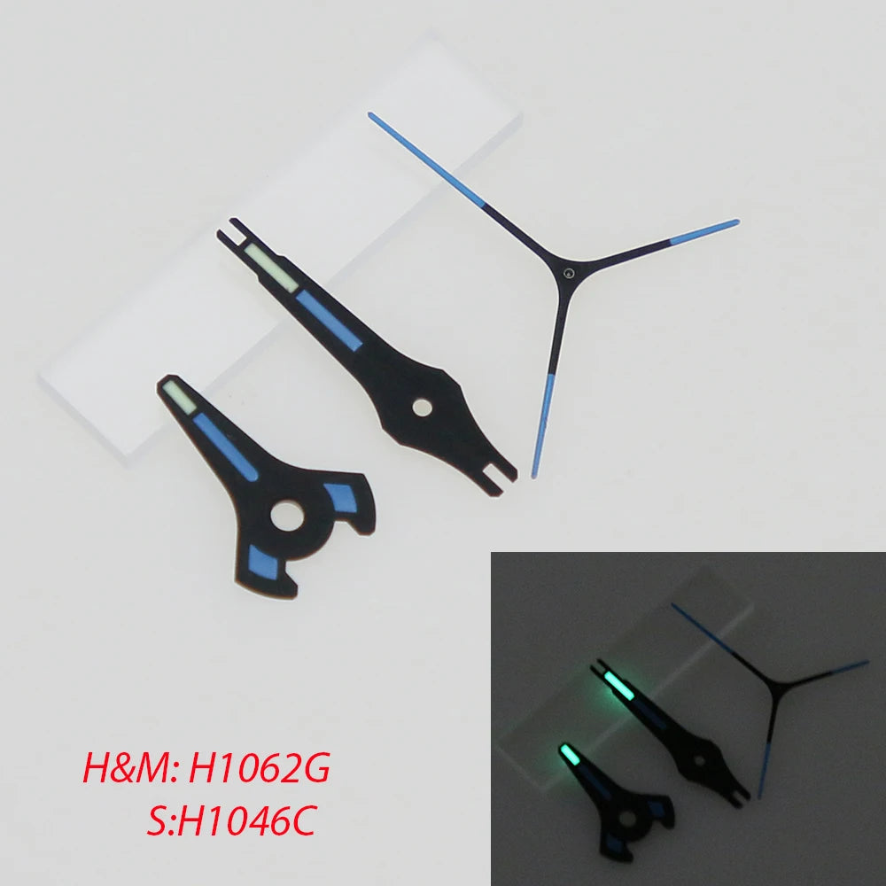 New Color Matching 1062 Special Air Design Super C3 Green Luminous Fit Japan NH34 35 36 38 70 Movement SKX007 Watch Hands