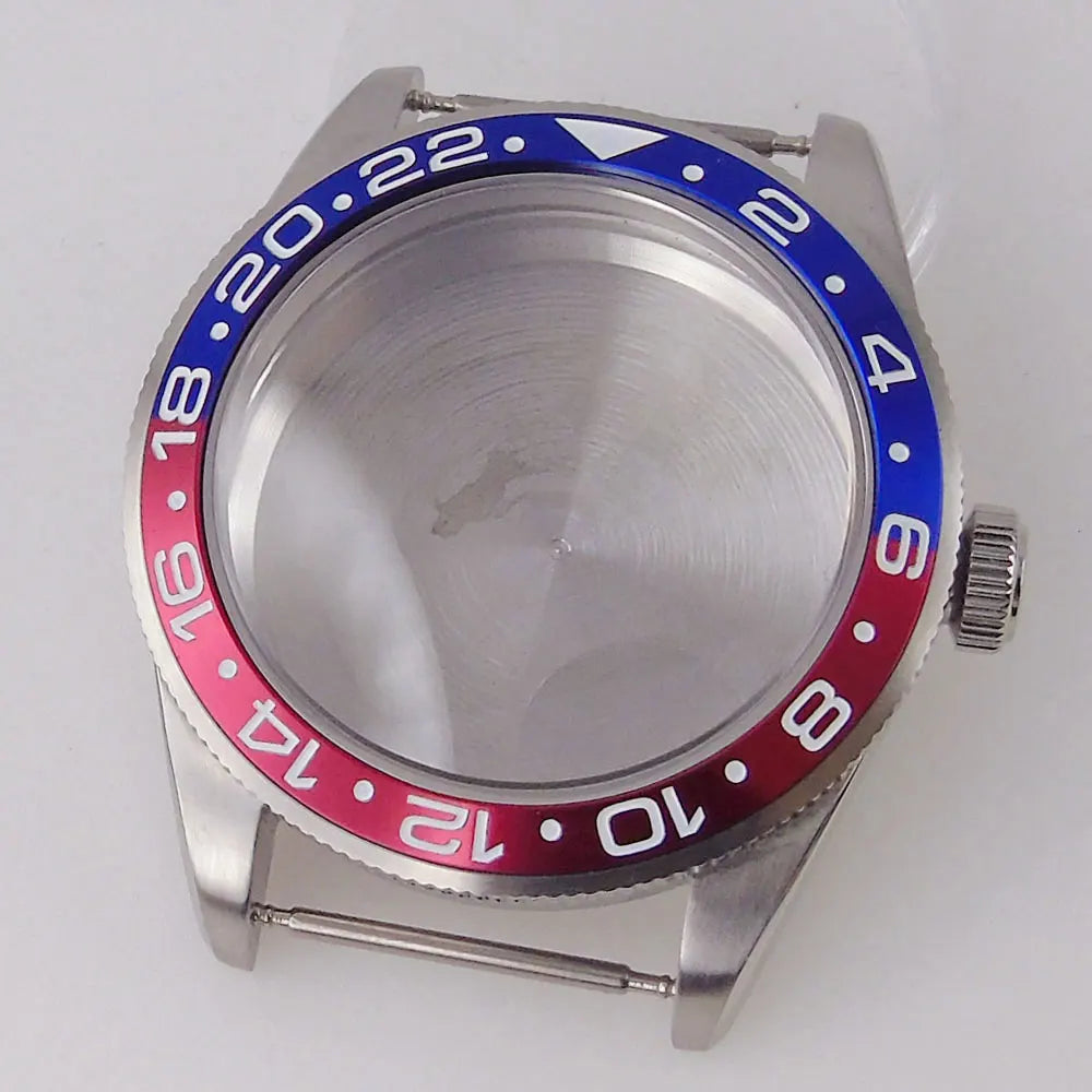 39mm Dive Watch Case BB58 Mod 20BAR Waterproof Dome Sapphire Glass 39mm Black Bay Watch Case for NH34 NH35 NH36 NH70 ETA2824 PT5000 Watch Parts