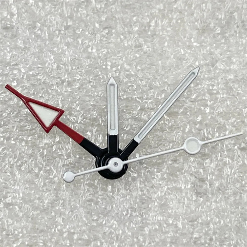 NH34 movement pointer Modifying watch hands Time difference between the two places GM T pointer 4-pin watch Green luminous