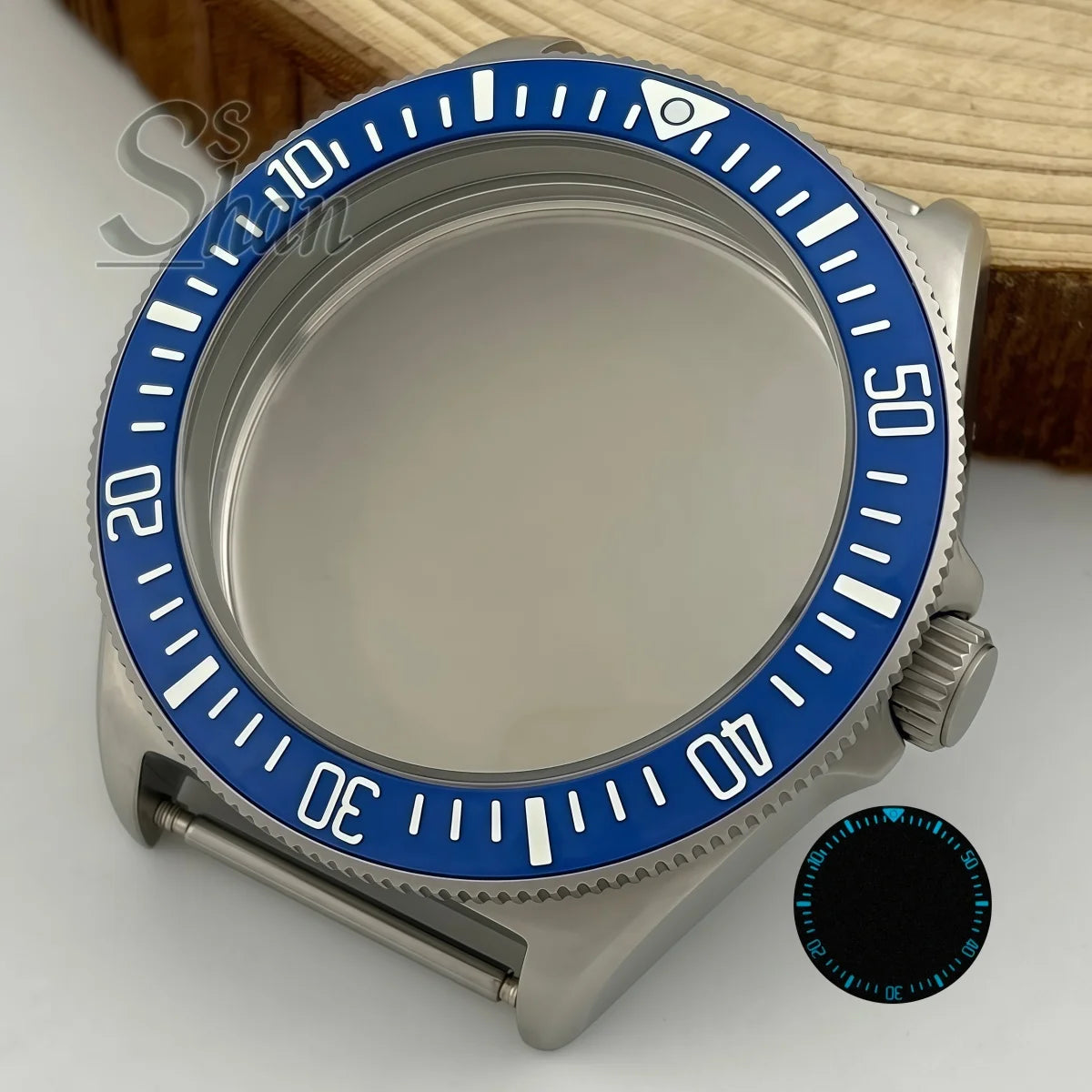 40mm tactics frog FX diving watch case dome sapphire luminous bezel NH34A NH35A ETA2824 PT5000 movement parts