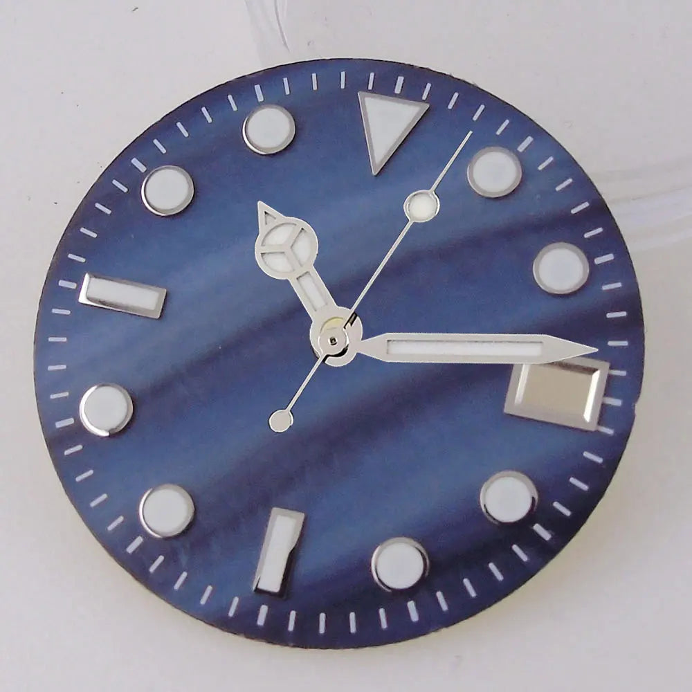 SUB MOP Watch Dial 29mm para sa NH 35 NH 36 D iver na Mga Bahagi ng Relo Itim/Kahel/Puti 3.8/3 dial feet Berde Luminous