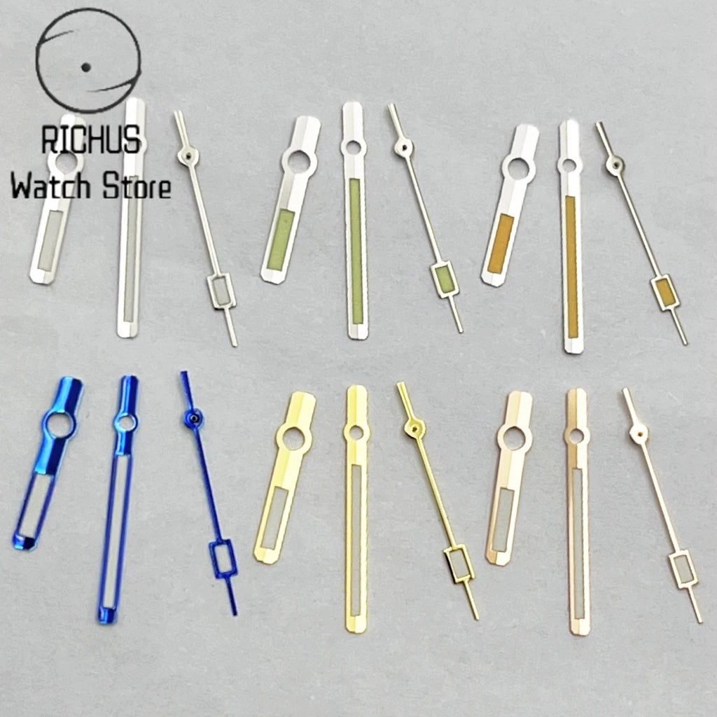 NH35 Luminous Watch Hands Fit NH35 NH36 PT5000 ETA2836 2824 DG2813 3804 Miyota8215 8205 821A Movement Watch Accessories