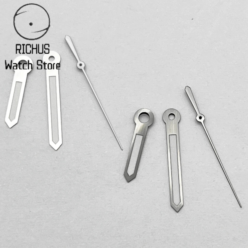 Wide NH35 Watch Hands Green Luminous Fit NH35 NH36 PT5000 ETA2836 2824 DG2813 3804 Miyota8215 8205 821A Movement Watch Accessories