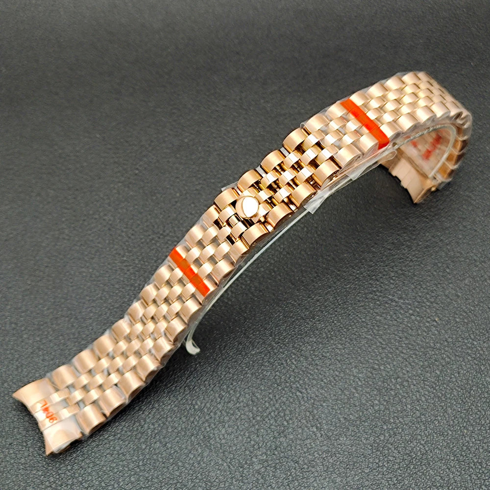 34MM NH05 Watch Case bezel insert ring sapphire glass stainless steel screw in crown women's watch case, suitable for NH05 NH06 movement