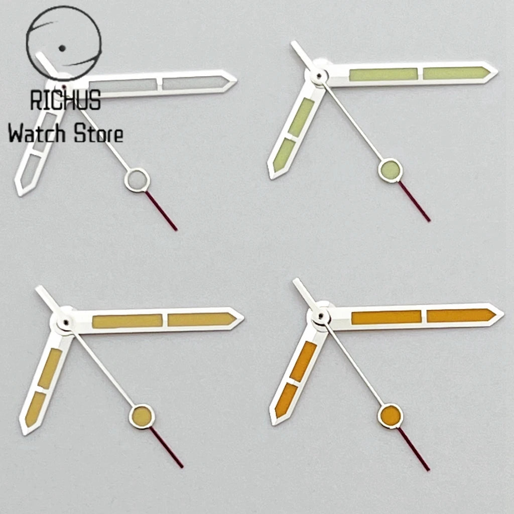 NH35 Hands Silver Watch Hands Fit NH35 NH36 PT5000 ETA2836 2824 DG2813 3804 Miyota8215 8205 821A Movement Watch Accessories