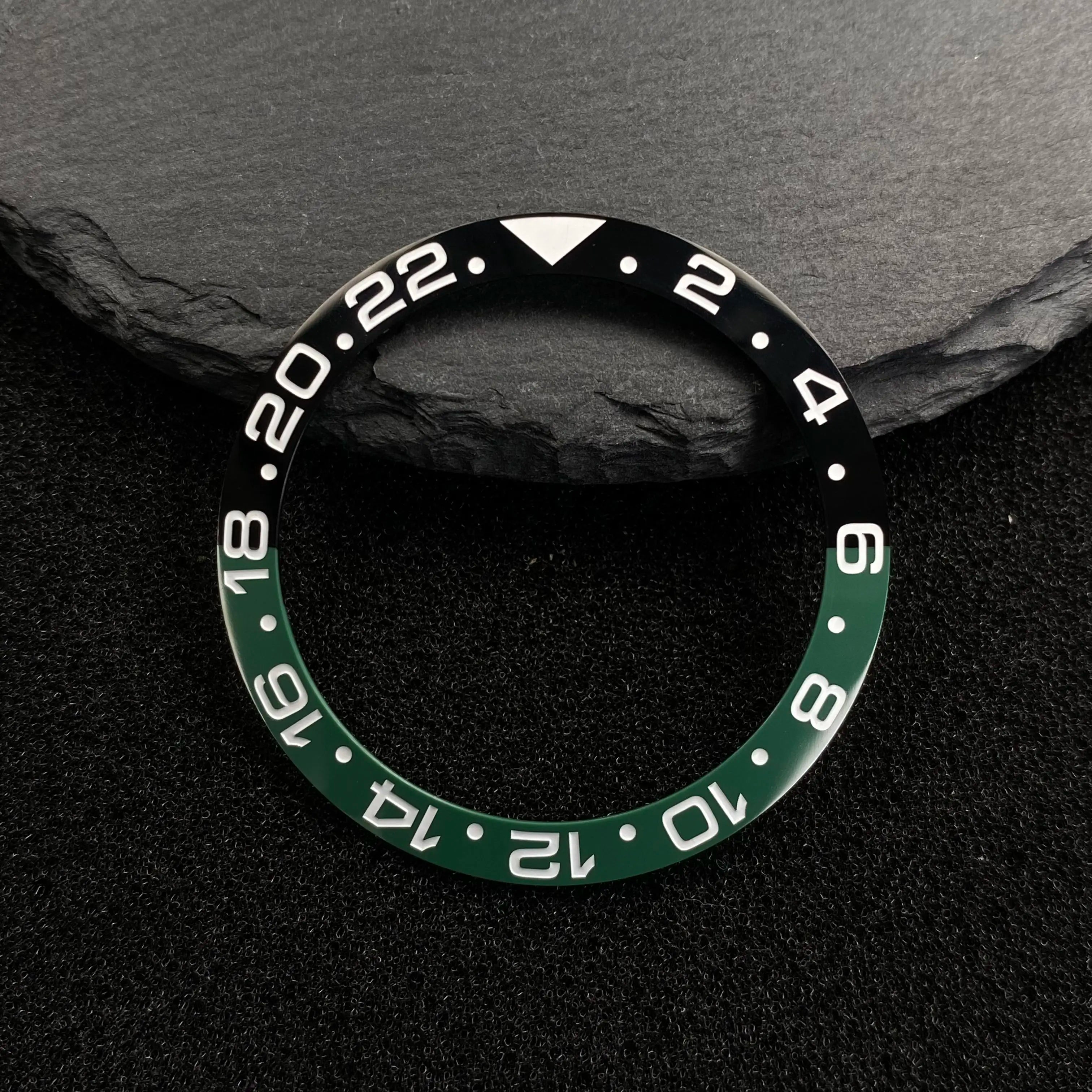 Submariner Bezel NH35 38mm bezel insert red Hands Watch Hands Blue Green Luminous Red Green Blue Hands For NH35/36/4R/7S Movement Watches Parts