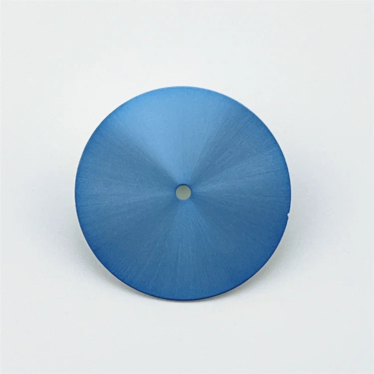 28.5mm NH35 Dial Sky Blue Surface DIY Watch Faces Mechanical Watch Modification Accessories for NH35/ NH36 Movement