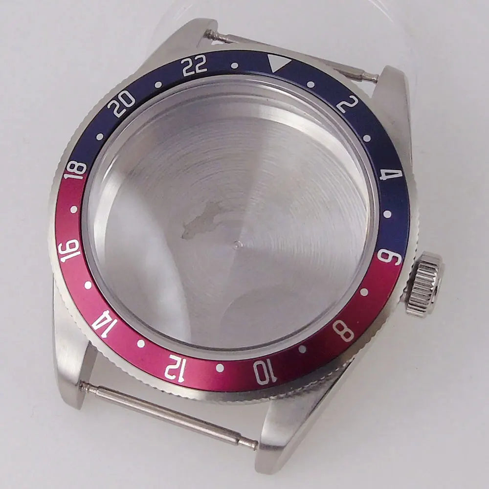 39mm Dive Watch Case BB58 Mod 20BAR Waterproof Dome Sapphire Glass 39mm Black Bay Watch Case for NH34 NH35 NH36 NH70 ETA2824 PT5000 Watch Parts