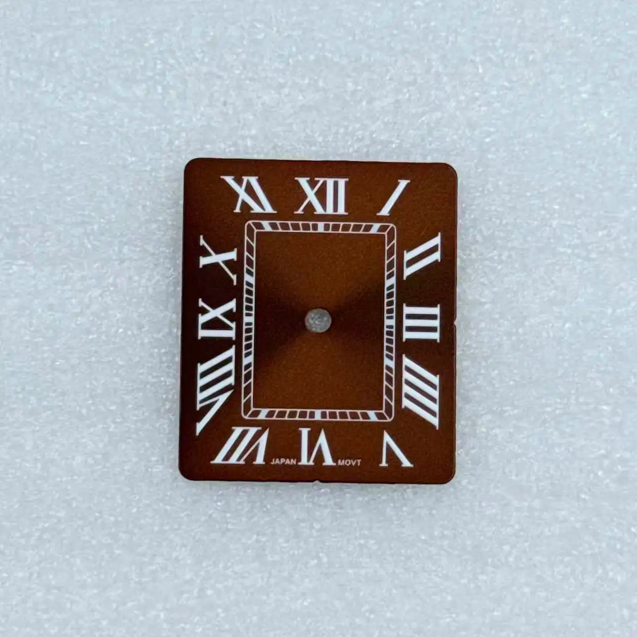 Women Tank Watch Case Roman Markers 27*35mm No Logo For Seiko VJ24 Quartz Movement Mod Parts