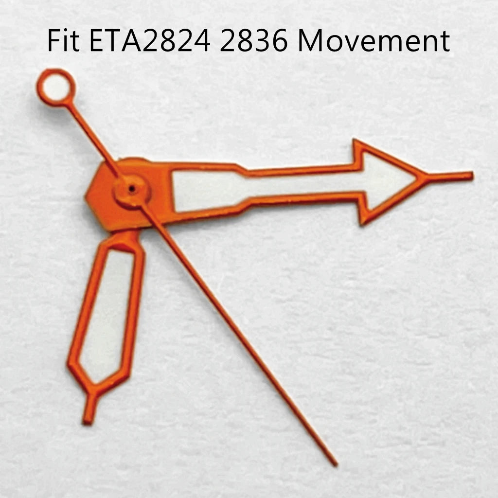 Watch Hands Green Luminous Fit NH35 NH36 ETA2824 2836 Miyota 8205 8215Mingzhu DG2813 3804 Movement Watch Accessories