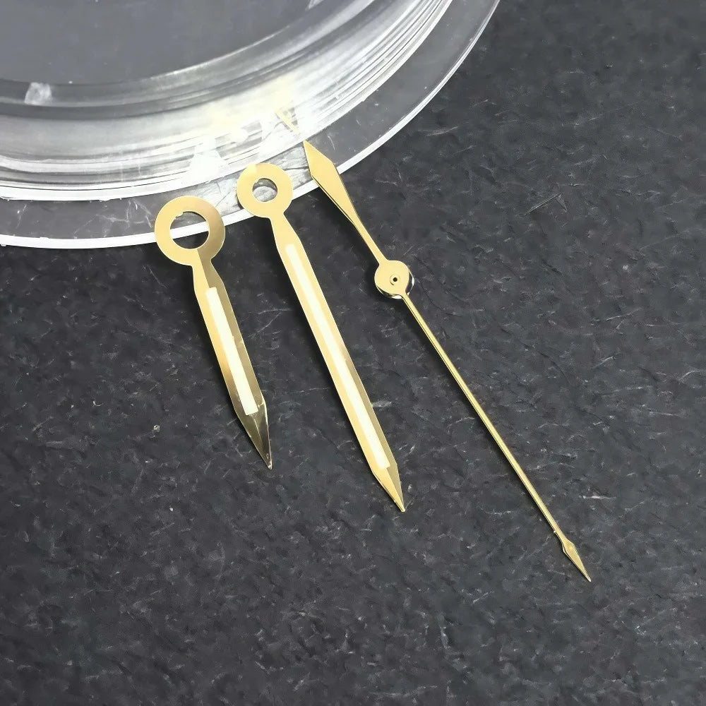 Overseas Watch Case 41mm fit 8215 Movement Fit 33mm Dial accessories Steel Strap Gold and Silver are Available