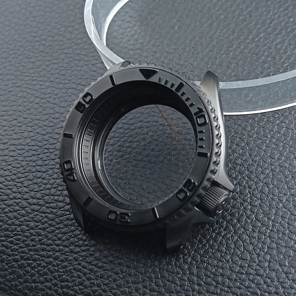 Black SKX007 Case PVD 42mm Sapphire NH35 Mod Case Nh36