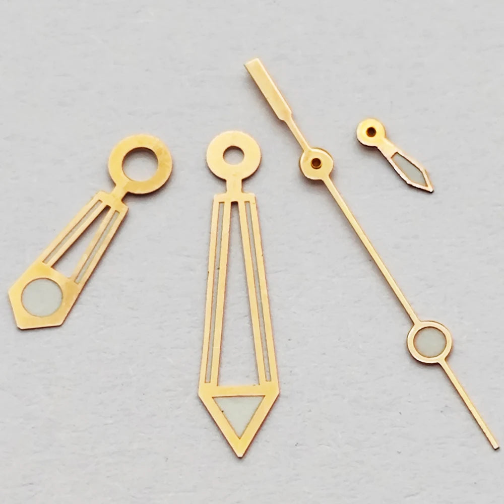 NH39 Watch Dials 31mm Subsecond dial Hands Green Luminous Watch Accessories Parts