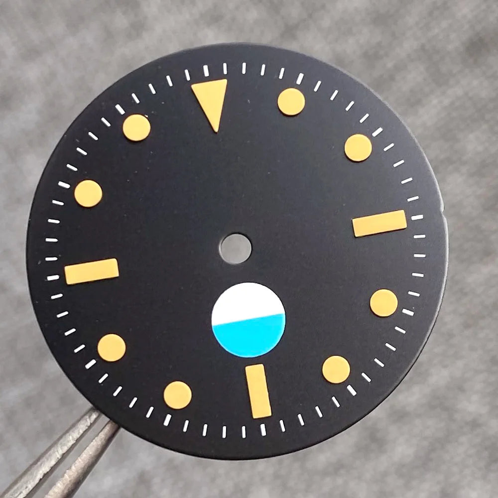 50 FATHOMS Fit NH34 NH35 NH36 NH38 NH70 NH72 ETA2824 PT5000 SW200 Watch Case Double Bow Sapphire Crystal 20BAR Sandblasted 40mm