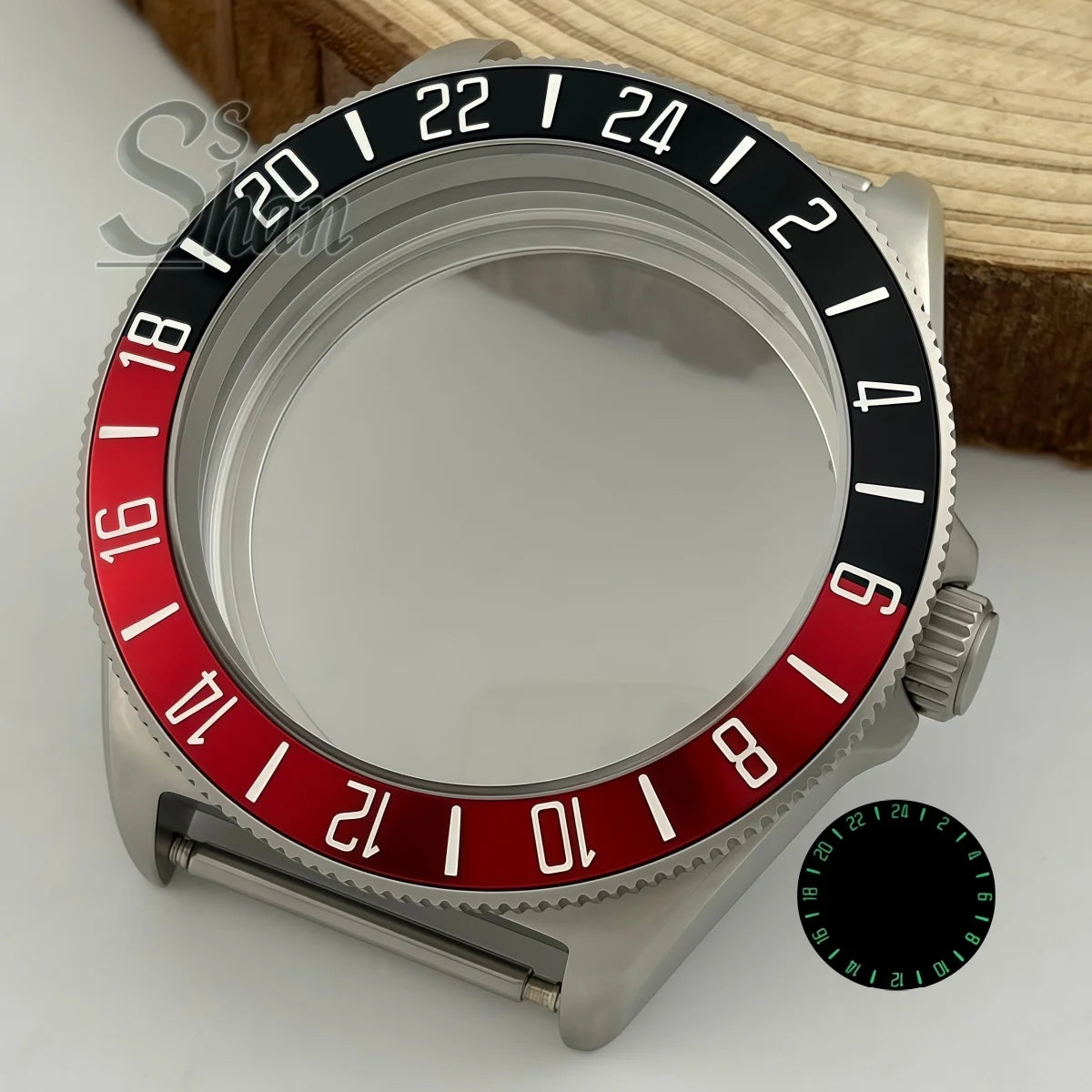 40mm tactics frog FX diving watch case dome sapphire luminous bezel NH34A NH35A ETA2824 PT5000 movement parts