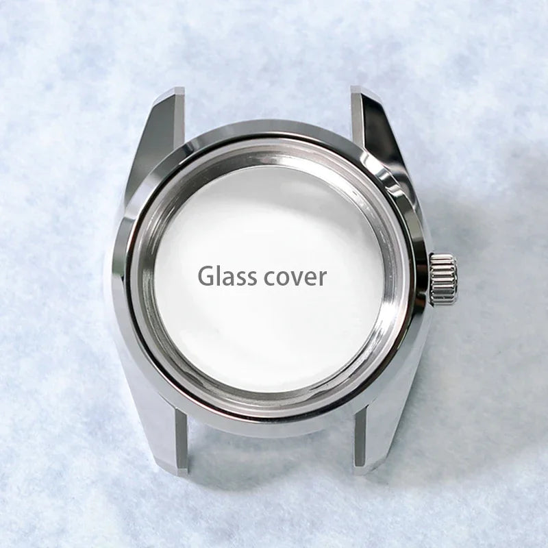Premium 44GS Watch Case 36.5mm for Nh35 NH38 NH36 NH70 AR Sapphire 10ATM 316 Stainless Steel