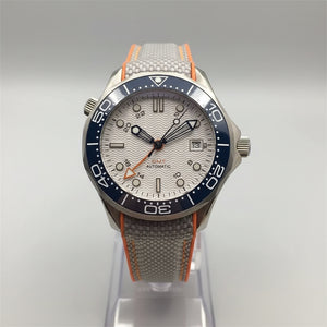 BLIGER 41mm NH34 GMT Automatic Blue Ceramic Bezel Sapphire Glass Black - Tandorio Watches