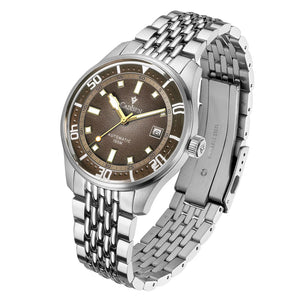 CADISEN C8244 Miyota 8215 Automatic 40mm 10bar diver sapphire luminous - Tandorio Watches
