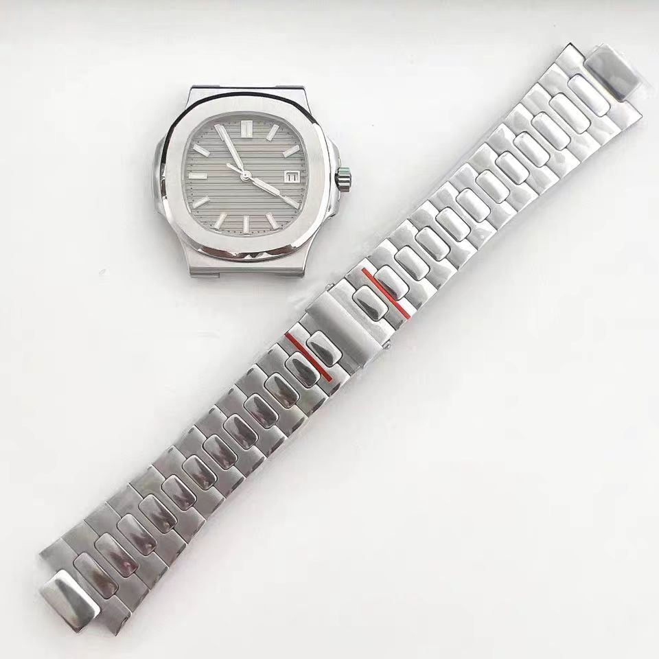 Miyota 9015 Automatic Watch Nautilus Watch Dress 41mm 3 ATM Sapphire Glass Back