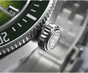 San Martin Diver SN0148G 40mm Miyota 9015 Automatic Enamel Sunburst Dial 20bar Ar Sapphire BGW9 Lume - Tandorio Watches