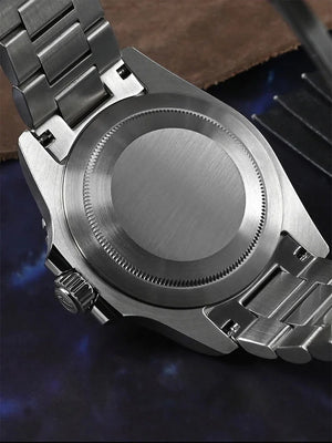 San Martin GMT Dive Watch SN0136 39mm NH34 Automatic Sunburst Enamel Dial AR Sapphire C3 Green Luminous - Tandorio Watches