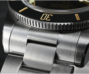 San Martin SN0138G New 37mm BB54 Vintage Diver Watch NH35 Automatic AR Sapphire C3 Luminous 20Bar - Tandorio Watches