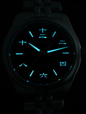 San Martin SN0144 39mm Gada Watch Sunburst JianZhan Miyota 90S5 Automatic Ar Sapphire Swiss Lume 10Bar - Tandorio Watches