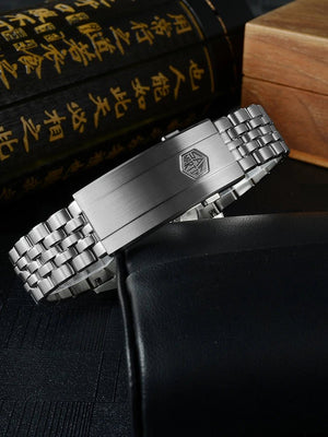 San Martin SN0144 39mm Gada Watch Sunburst JianZhan Miyota 90S5 Automatic Ar Sapphire Swiss Lume 10Bar - Tandorio Watches