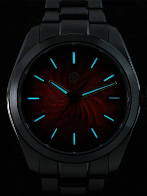 San Martin SN0144 Dress Watch 2025 Guilloche Dial Snake Year Limited 39mm Miyota 90S5 Automatic Clear Caseback Ar Sapphire Swiss Lume - Tandorio Watches