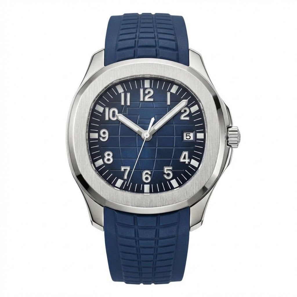 42mm AQUANAUT Mod Japan NH35 Movement Watch Fashion Sapphire 5Bar