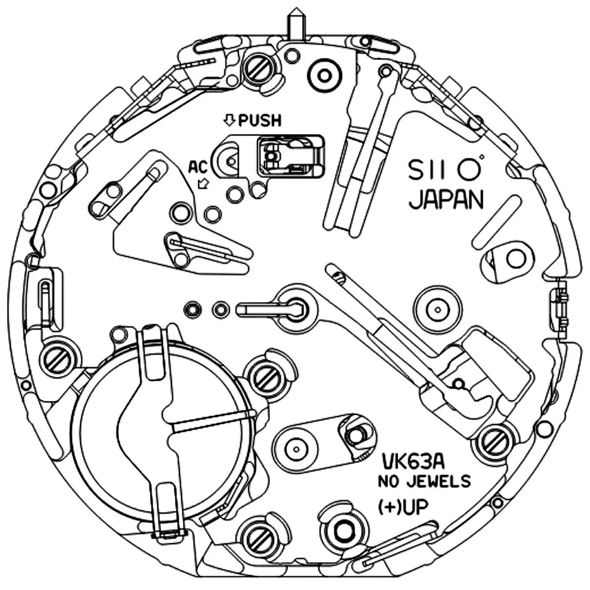 Seiko TMI VH88 quartz movement introduction - Tandorio Watches