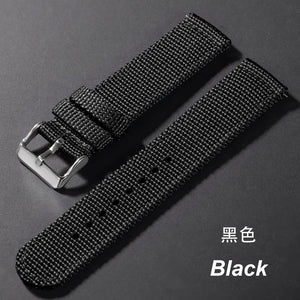 18/20/22/24mm Nylon Watch Band for Seiko Army Military Canvas Woven Nylon Strap Quick Release Wristband Men's Sport Watch Bands - Tandorio Watches