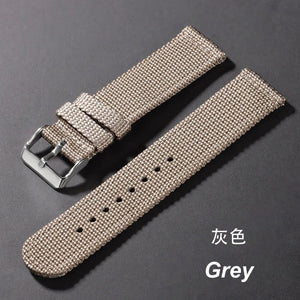 18/20/22/24mm Nylon Watch Band for Seiko Army Military Canvas Woven Nylon Strap Quick Release Wristband Men's Sport Watch Bands - Tandorio Watches