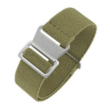 Elastic Nylon Watch Band Military Watch Strap Men Outdoors Sport 20mm 22mm
