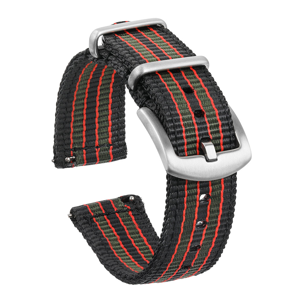 Easy Release Nylon Strap for Field Watch 20mm 22mm