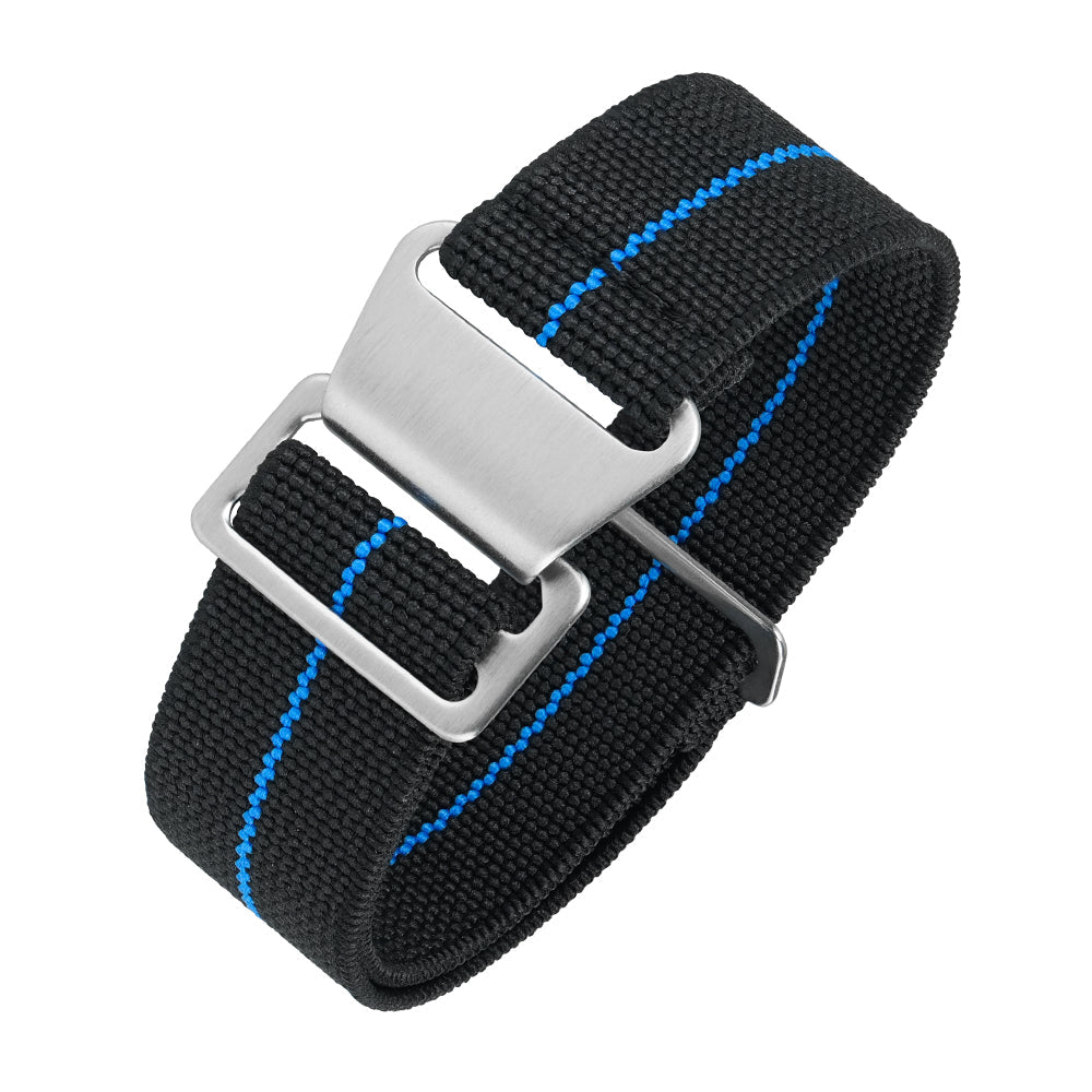 Elastic Nylon Watch Band Military Watch Strap Men Outdoors Sport 20mm 22mm